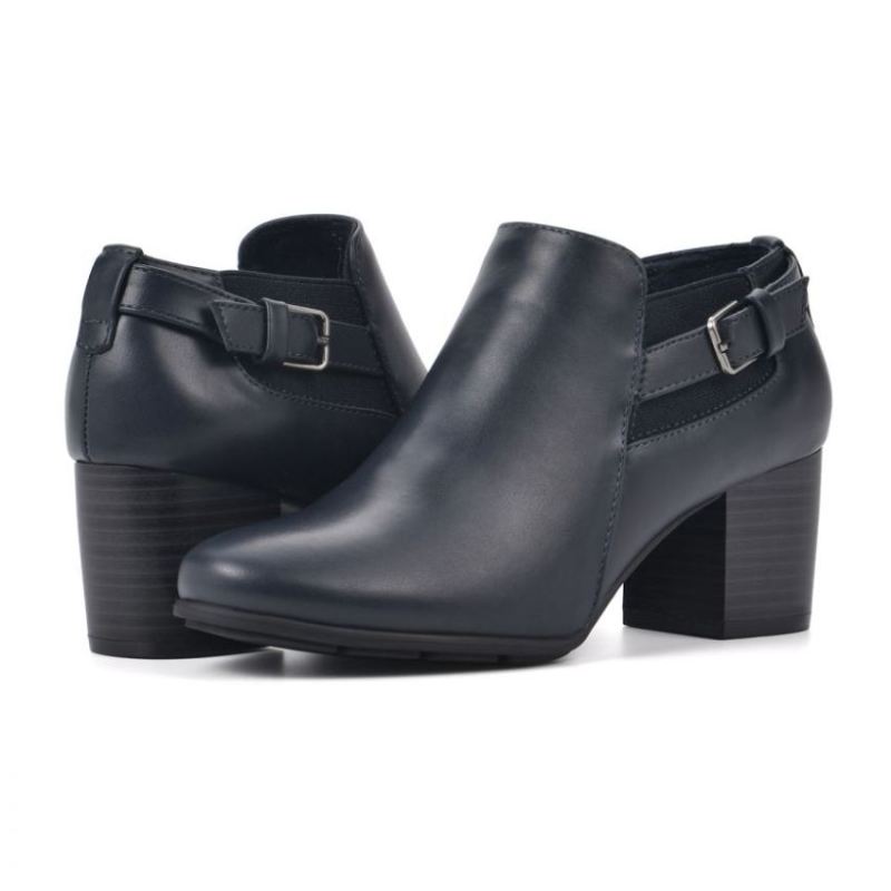 White Mountain | Women's Noah Bootie-Navy
