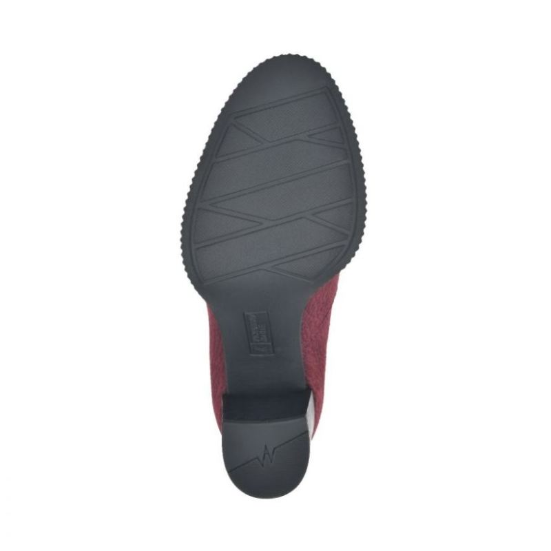 White Mountain | Women's Thoughtful Bootie-Burgundy