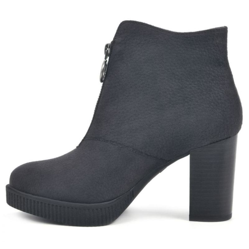 White Mountain | Women's Thoughtful Bootie-Charcoal