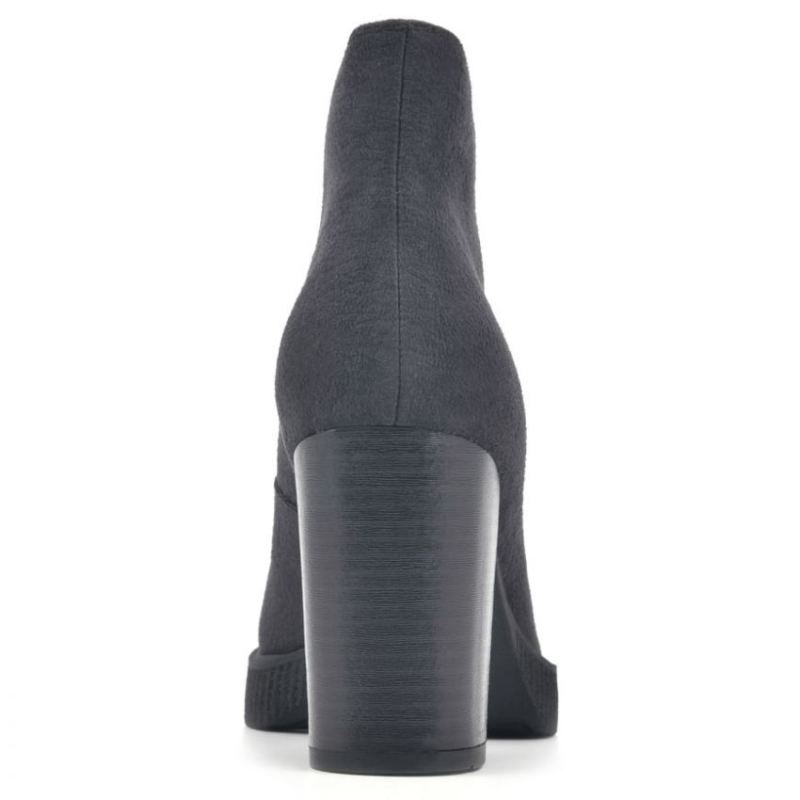 White Mountain | Women's Thoughtful Bootie-Charcoal