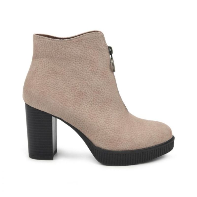 White Mountain | Women's Thoughtful Bootie-Latte