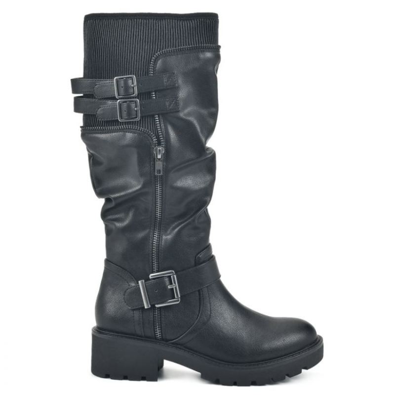 White Mountain | Women's Deepest Tall Boot-Black