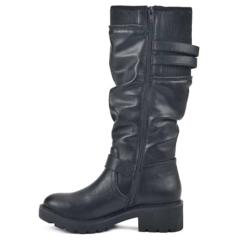 White Mountain | Women's Deepest Tall Boot-Black