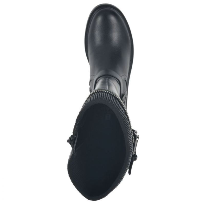 White Mountain | Women's Mazed Tall Wide Calf Boot-Black