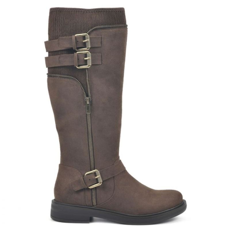 White Mountain | Women's Mazed Tall Boot-Brown