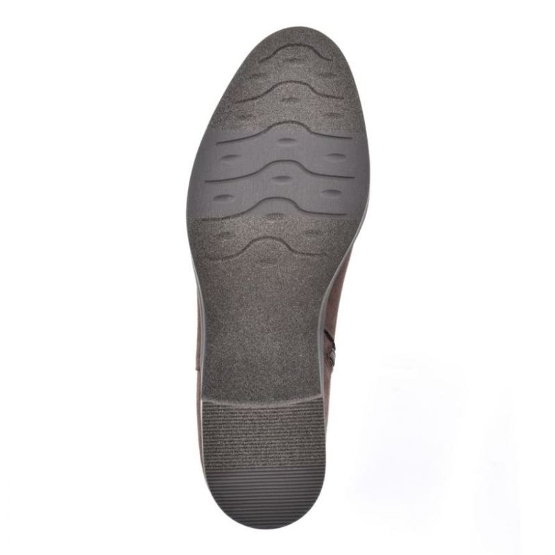 White Mountain | Women's Gabby Bootie-Brown Fabric