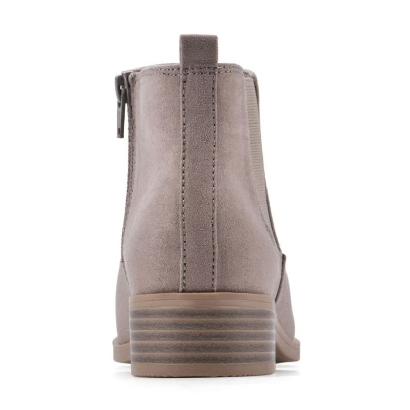 White Mountain | Women's Gabby Bootie-Taupe Fabric