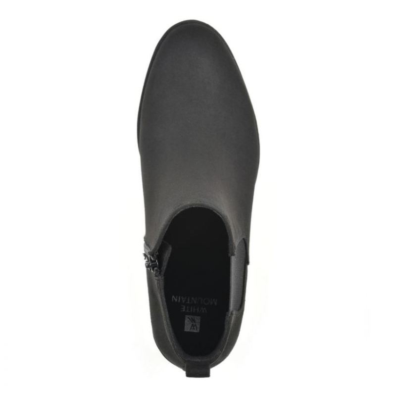 White Mountain | Women's Gabby Bootie-Black Fabric