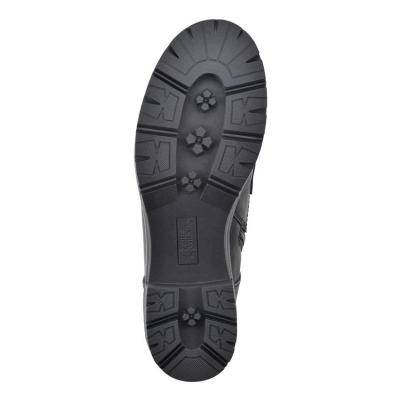 White Mountain | Women's Reggie Bootie-Black Faux Leather