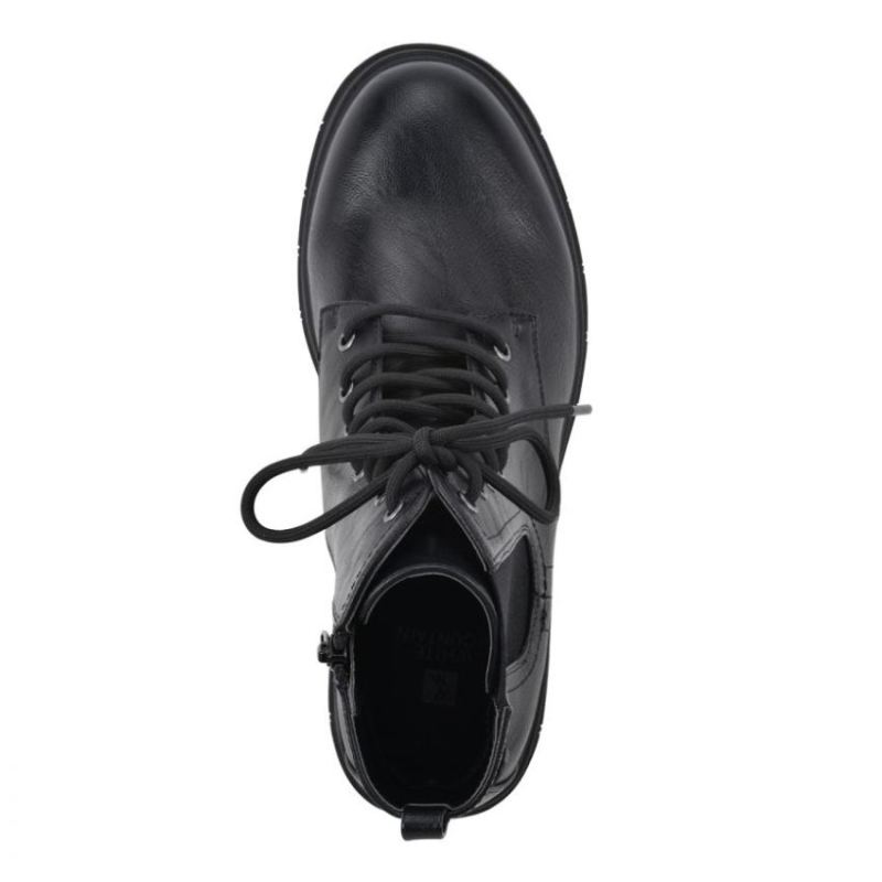 White Mountain | Women's Chevy Bootie-Black Smooth