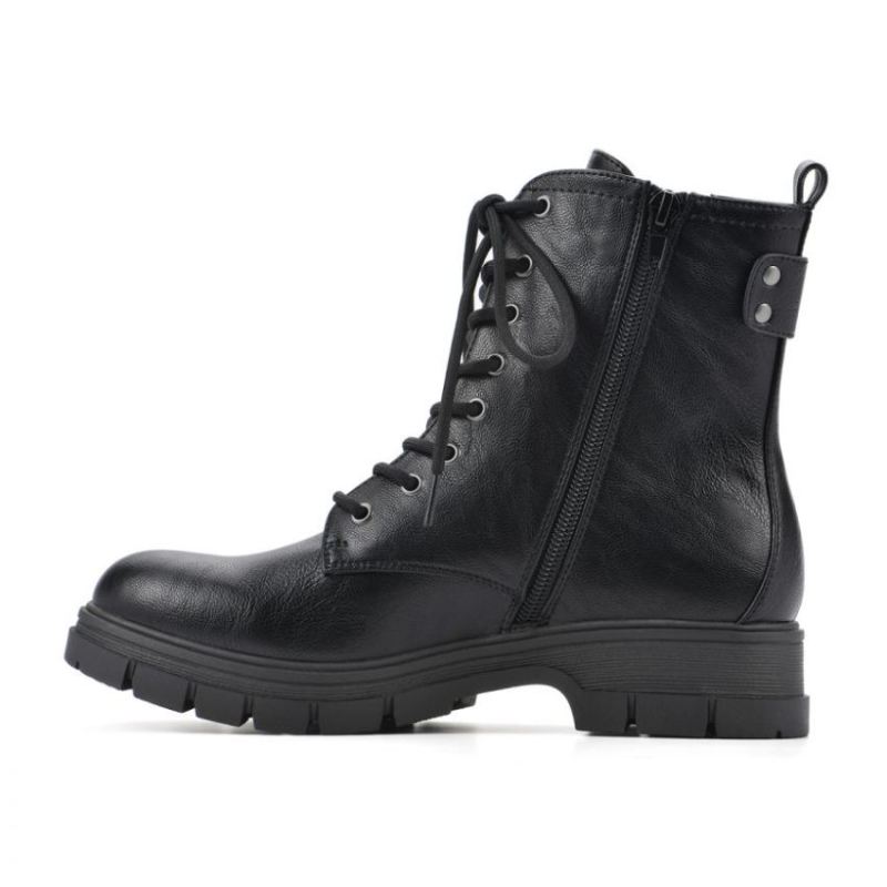 White Mountain | Women's Chevy Bootie-Black Smooth