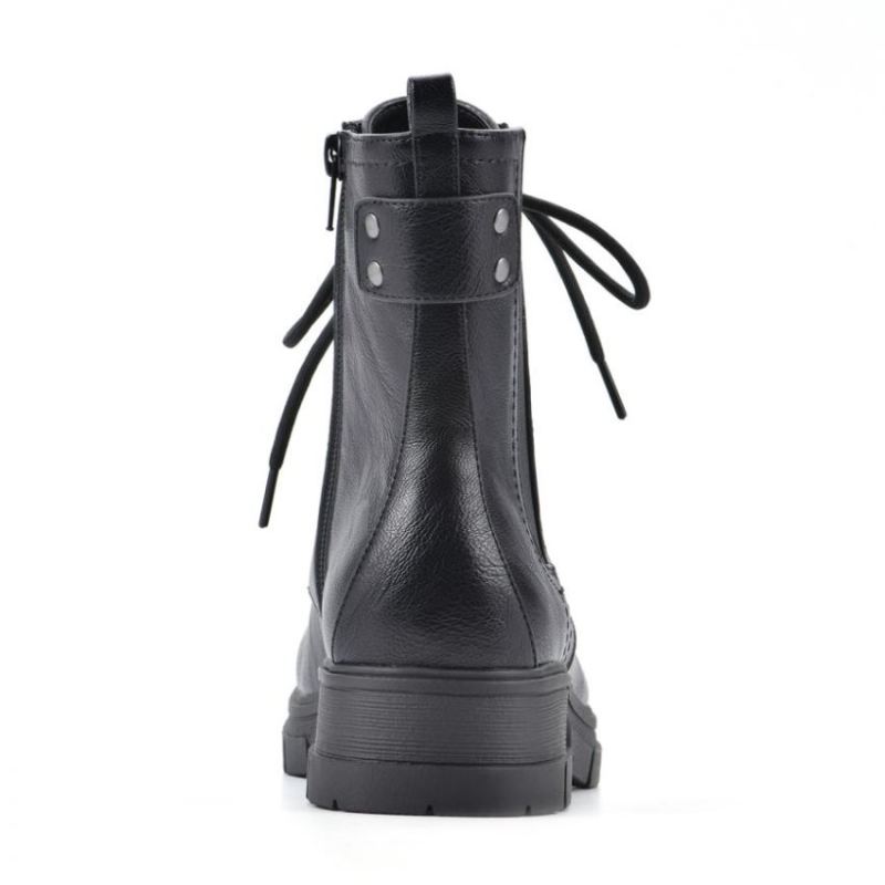 White Mountain | Women's Chevy Bootie-Black Smooth