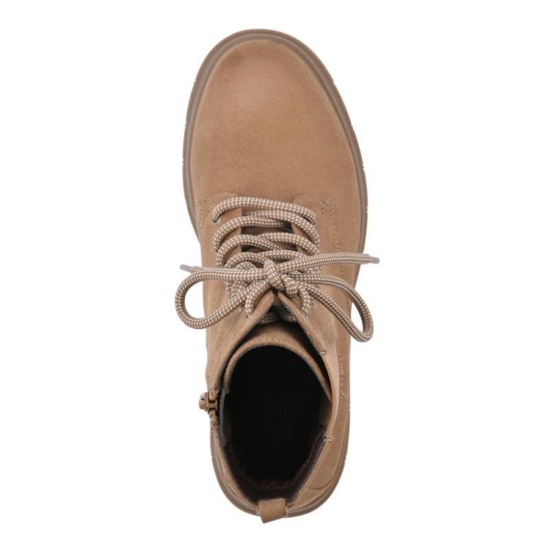 White Mountain | Women's Chevy Bootie-Tan Faux Suede