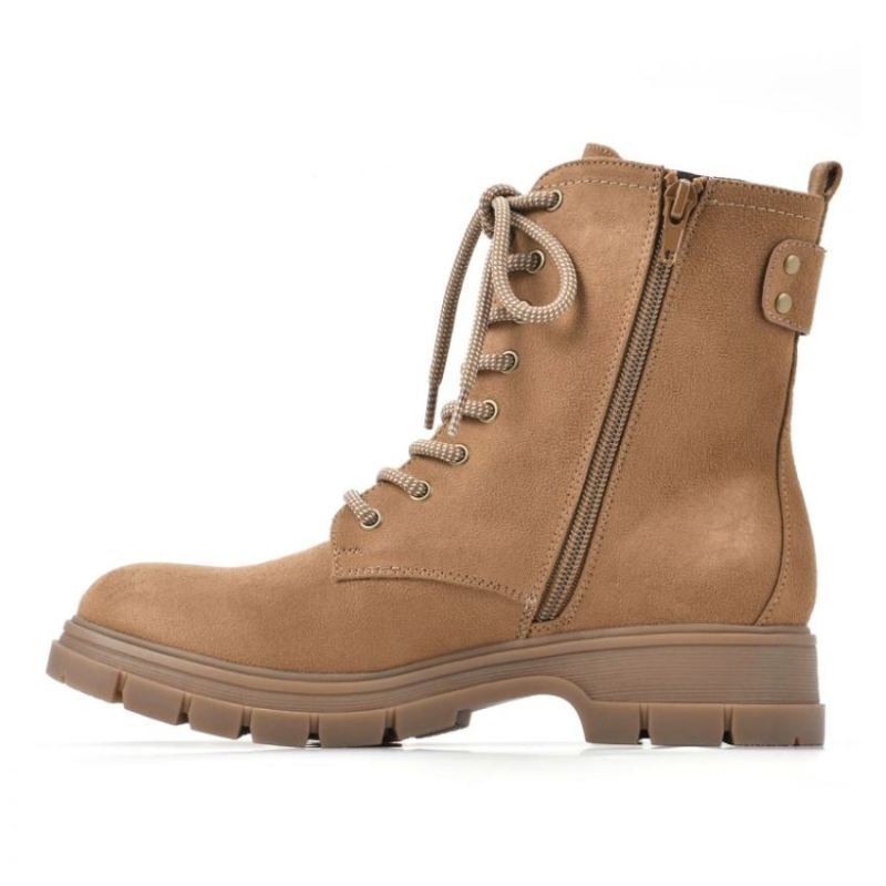 White Mountain | Women's Chevy Bootie-Tan Faux Suede