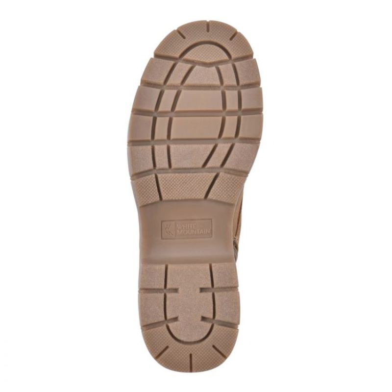 White Mountain | Women's Chevy Bootie-Tan Faux Suede