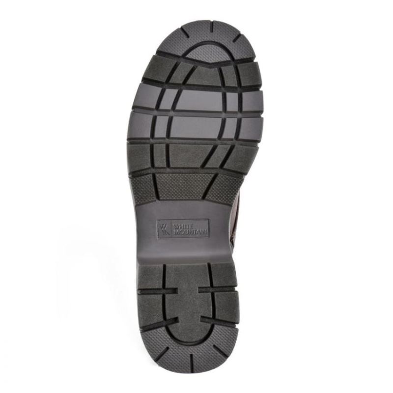 White Mountain | Women's Chevy Bootie-Dark Brown Smooth