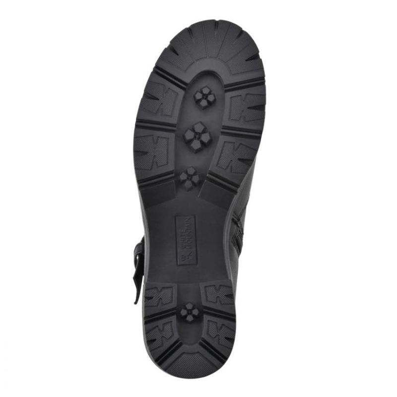 White Mountain | Women's Rufus Bootie-Black Faux Leather