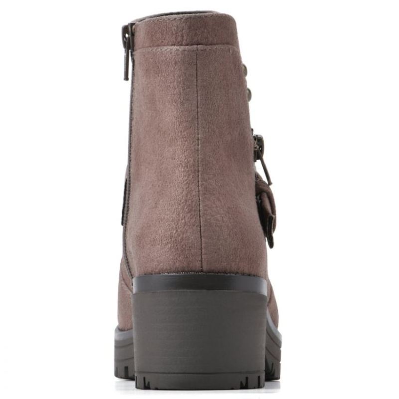 White Mountain | Women's Rufus Bootie-Sand Faux Suede