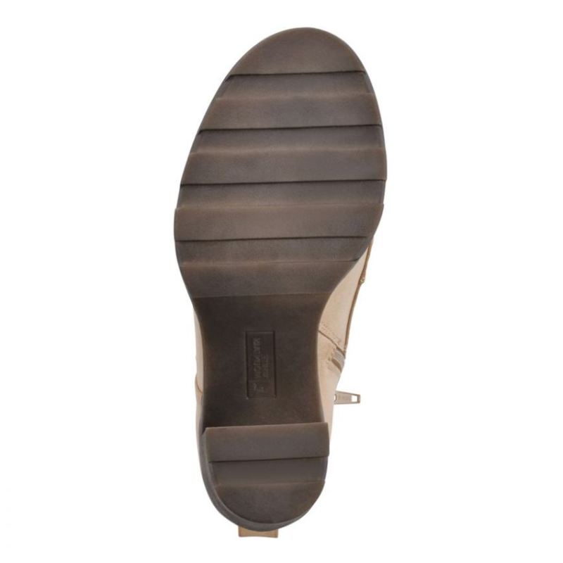 White Mountain | Women's Beverley Bootie-Sand Faux Leather