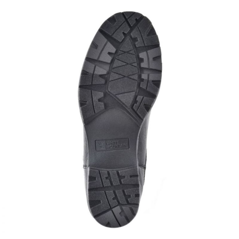 White Mountain | Women's Benji Bootie-Black Smooth