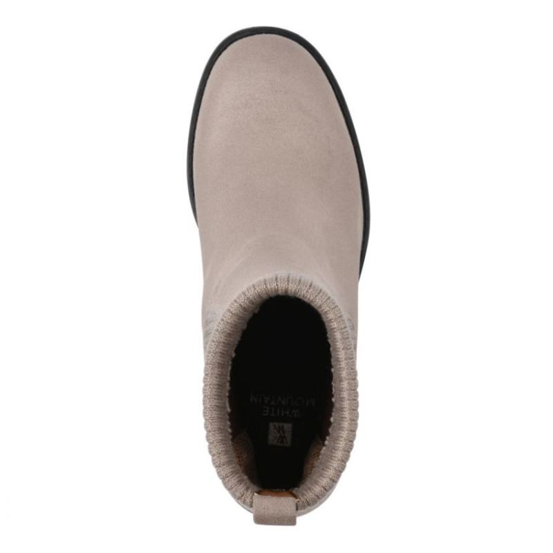 White Mountain | Women's Benji Bootie-Sand Fabric