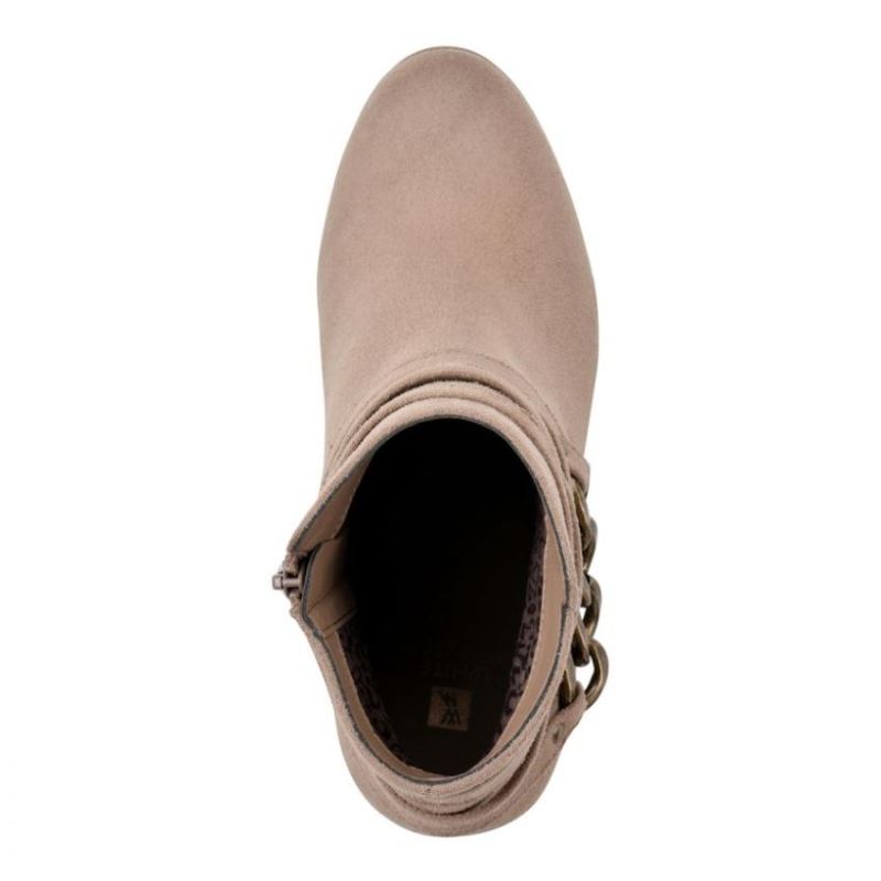 White Mountain | Women's Sammuel Bootie-Sand Fabric