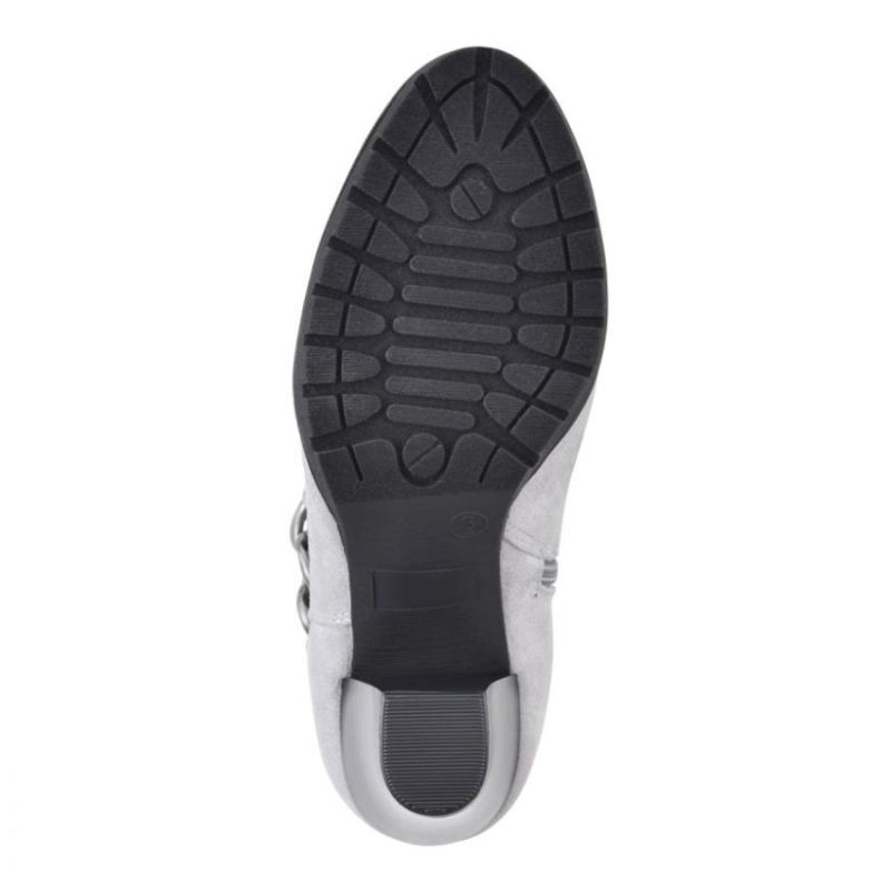 White Mountain | Women's Sammuel Bootie-Light Grey Fabric