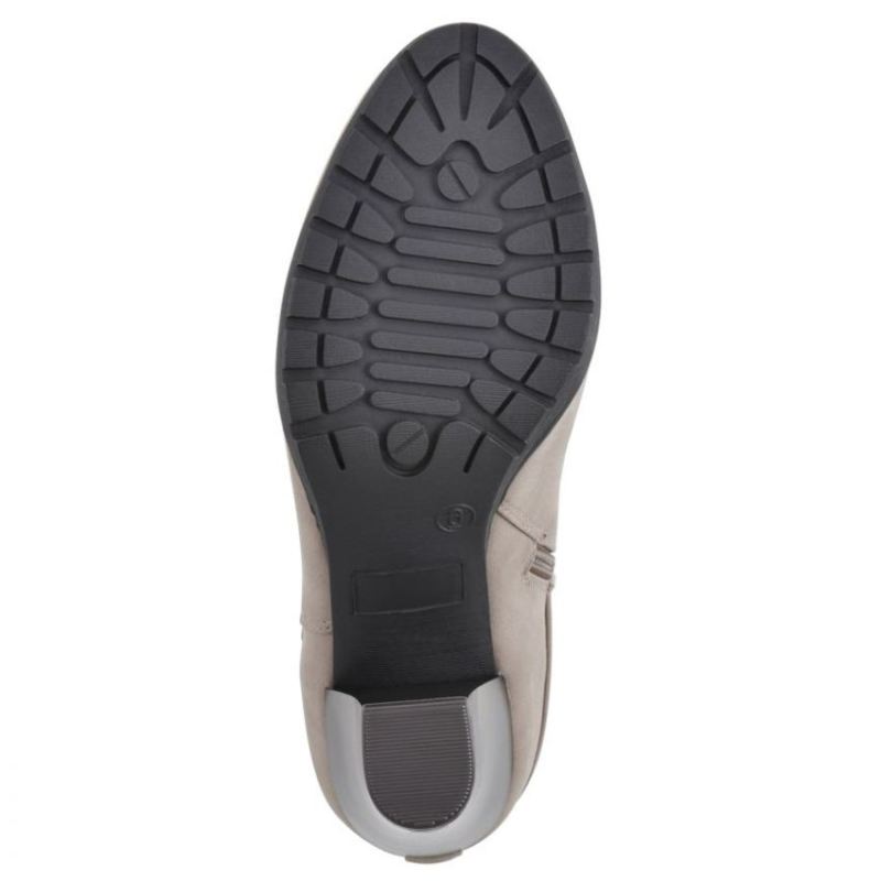 White Mountain | Women's Spade Bootie-Taupe Faux Nubuck