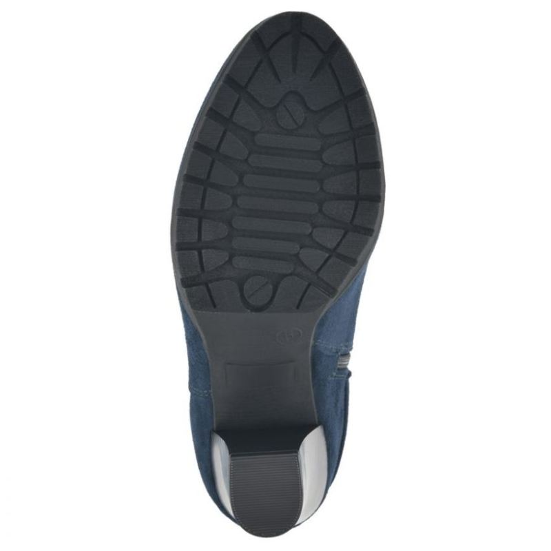 White Mountain | Women's Spade Bootie-Midnight Suedette