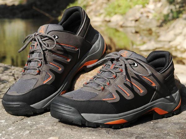 Zeba Quick Ship Men's Armored Gray Outdoor Shoes