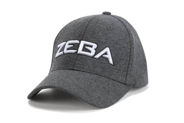 Zeba Quick Ship Baseball Cap-Gray
