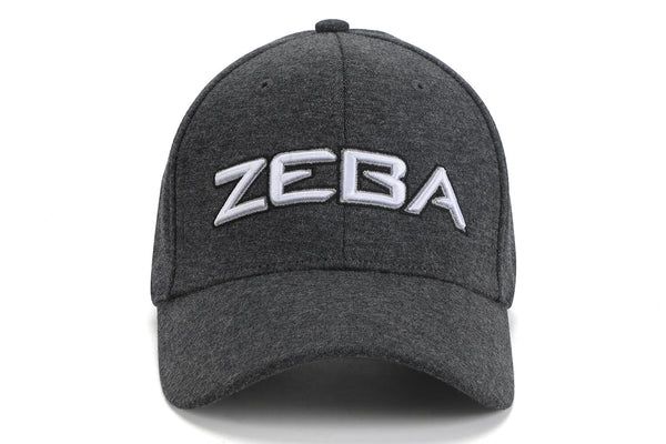Zeba Quick Ship Baseball Cap-Gray