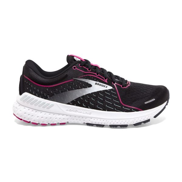 Brooks Shoes - Adrenaline GTS 21 Black/Raspberry Sorbet/Ebony