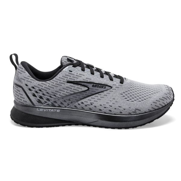 Brooks Shoes - Levitate 5 Grey/Blackened Pearl/Black