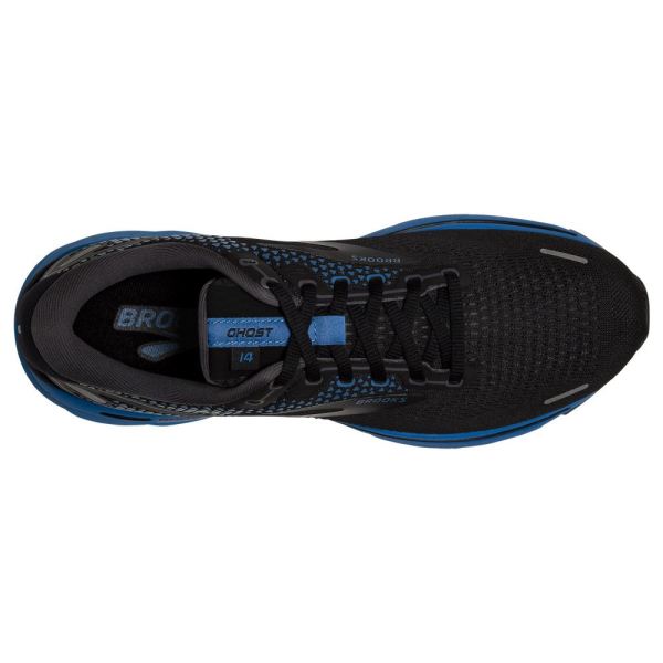 Brooks Shoes - Ghost 14 Black/Blackened Pearl/Blue            