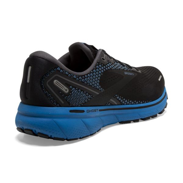 Brooks Shoes - Ghost 14 Black/Blackened Pearl/Blue            