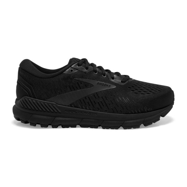 Brooks Shoes - Addiction 15 Black/Black/Ebony