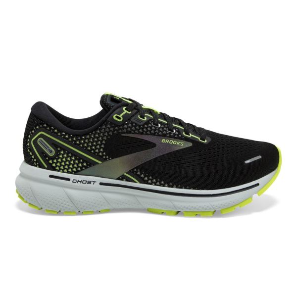 Brooks Shoes - Ghost 14 Black/Nightlife/Spa Blue