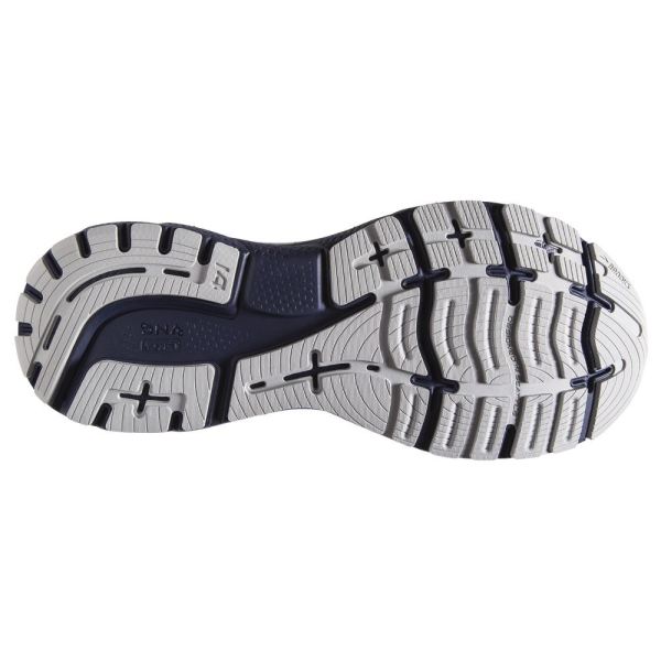 Brooks Shoes - Ghost 14 White/Grey/Navy            