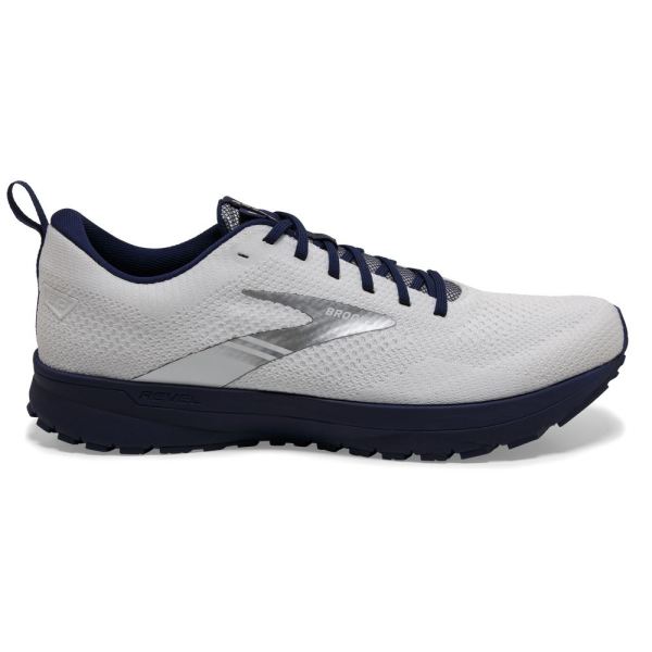 Brooks Shoes - Revel 5 White/Blue