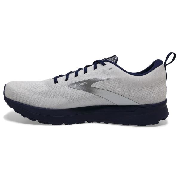 Brooks Shoes - Revel 5 White/Blue            