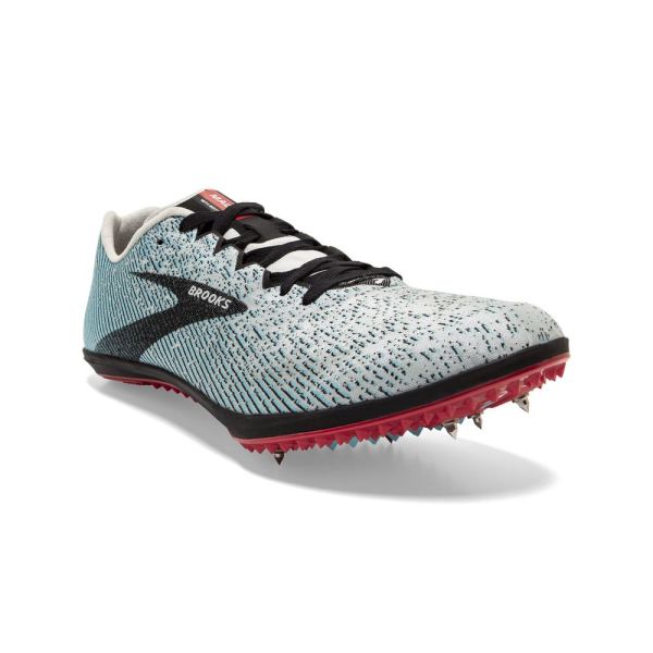 Brooks Shoes - Mach 19 Spike Grey/Black/Capri            