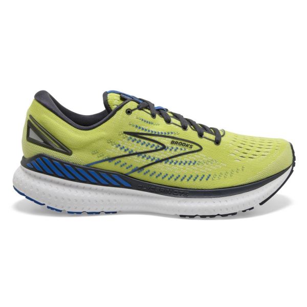 Brooks Shoes - Glycerin GTS 19 Yellow/ Navy/ Blue