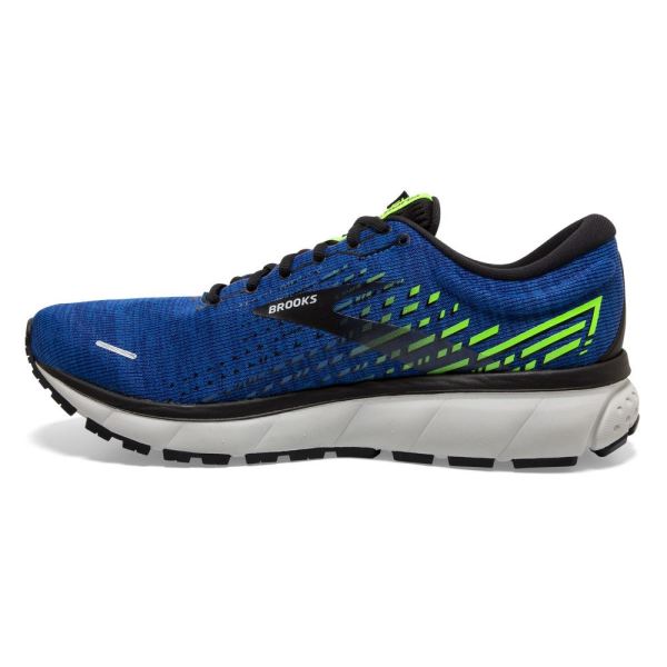 Brooks Shoes - Ghost 13 Blue/Black/Green Gecko            