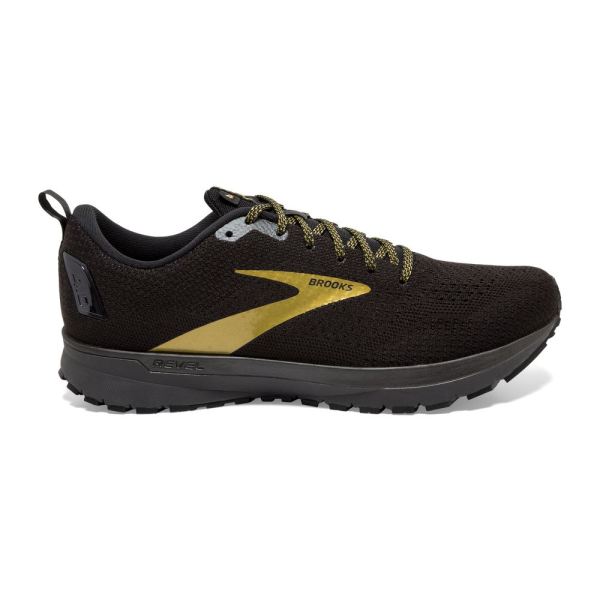 Brooks Shoes - Revel 4 Black/Gold