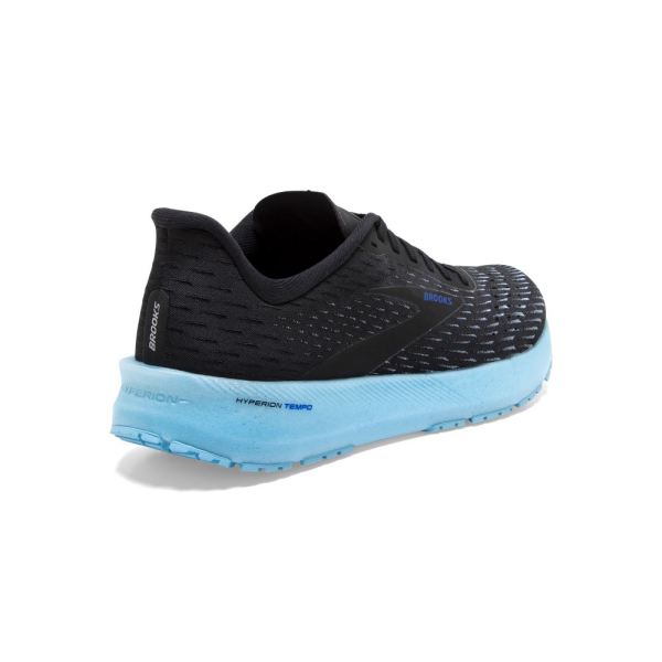 Brooks Shoes - Hyperion Tempo Black/Iced Aqua/Blue            