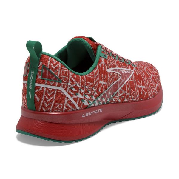 Brooks Shoes - Levitate 5 Red/White/Green            