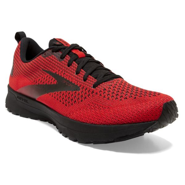 Brooks Shoes - Revel 4 Red/Black            