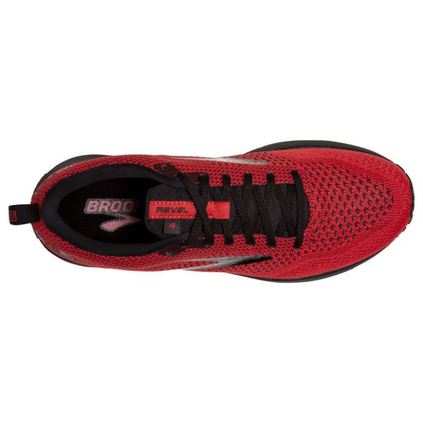 Brooks Shoes - Revel 4 Red/Black            