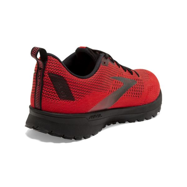 Brooks Shoes - Revel 4 Red/Black            